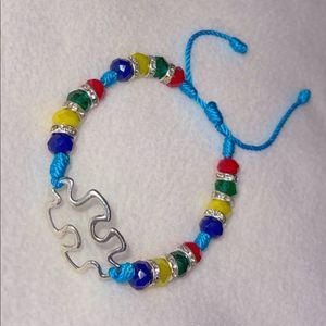 Handmade Autism bracelet